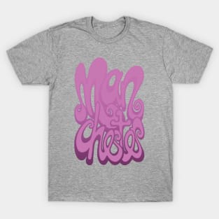 Manchester lettering - spring crocus pink T-Shirt
